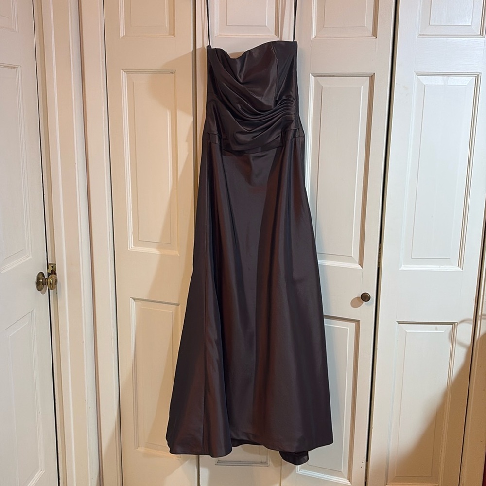 Amsale Brown Ballgown, 6